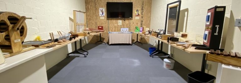 Try creating a few sound effects in this Foley Lab.