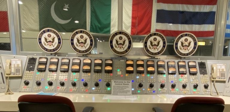 Audio feed for 10 transmitters