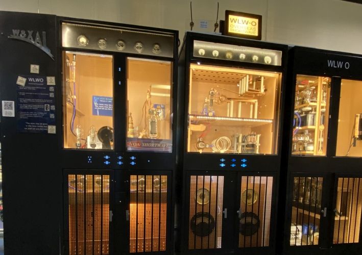 The first official VOA broadcast originated from the transmitter.