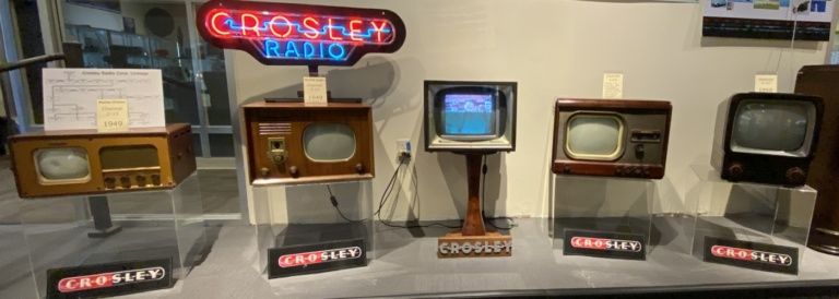 Crosley was early in producing televisions.