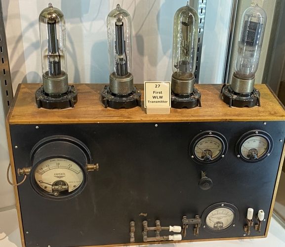First WLW Transmitter, 50W.