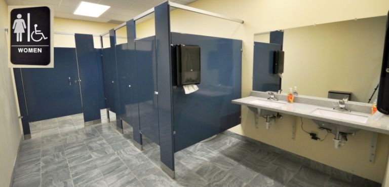 Women's restroom.