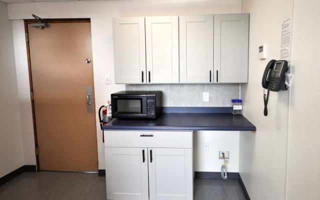 Microwave - more counter space.